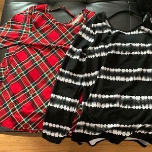 Bundle of 2 girls tops. Size 10-12